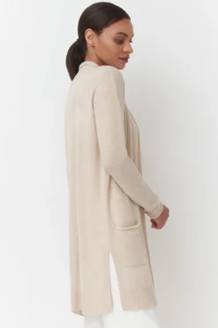 Single-Origin Cashmere Long Cardigan