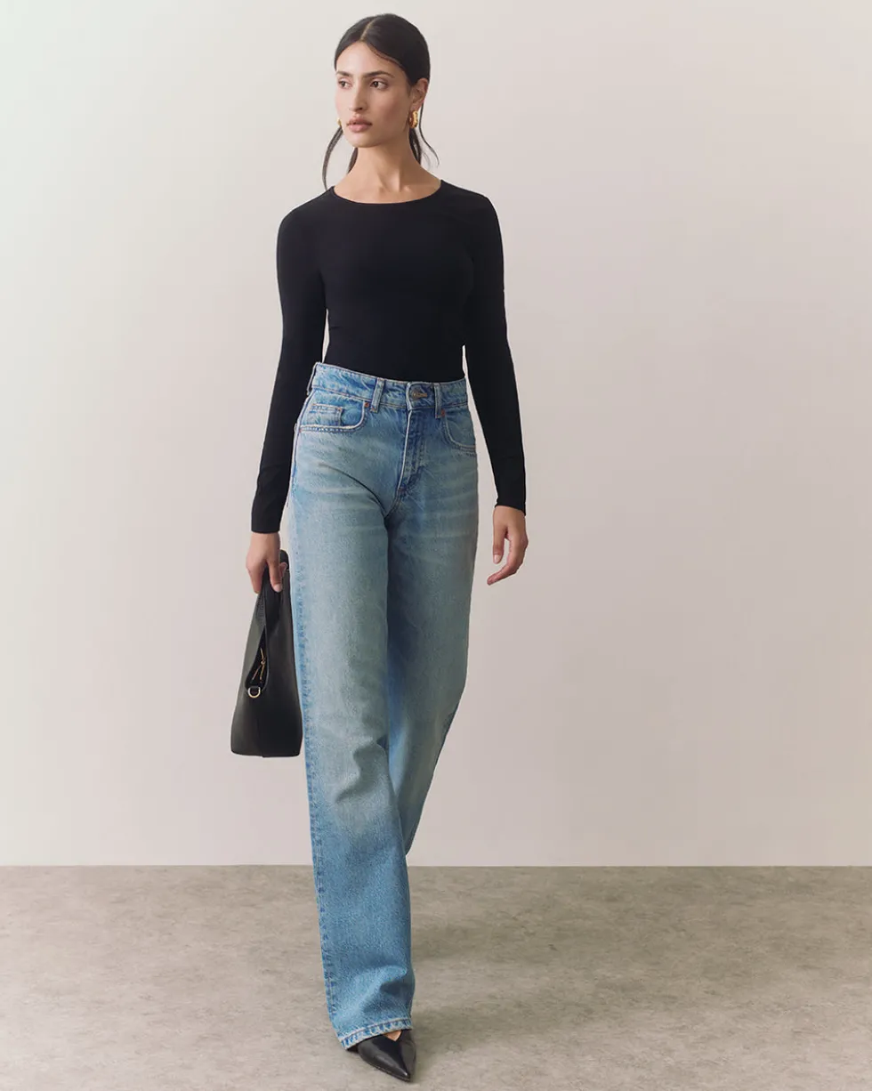 Stretch Long Sleeve Tee