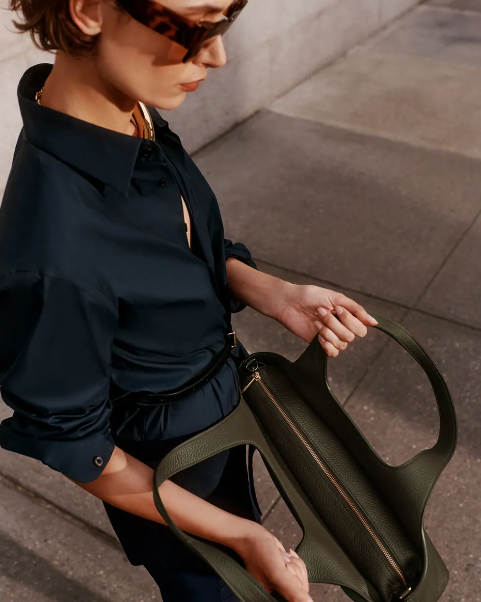 System Zipper Tote 16-inch