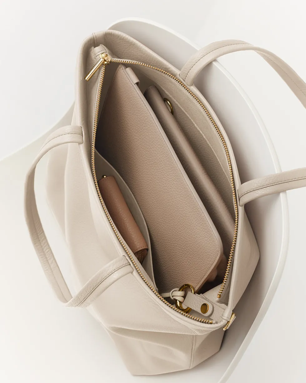 Tall Easy Zipper Tote
