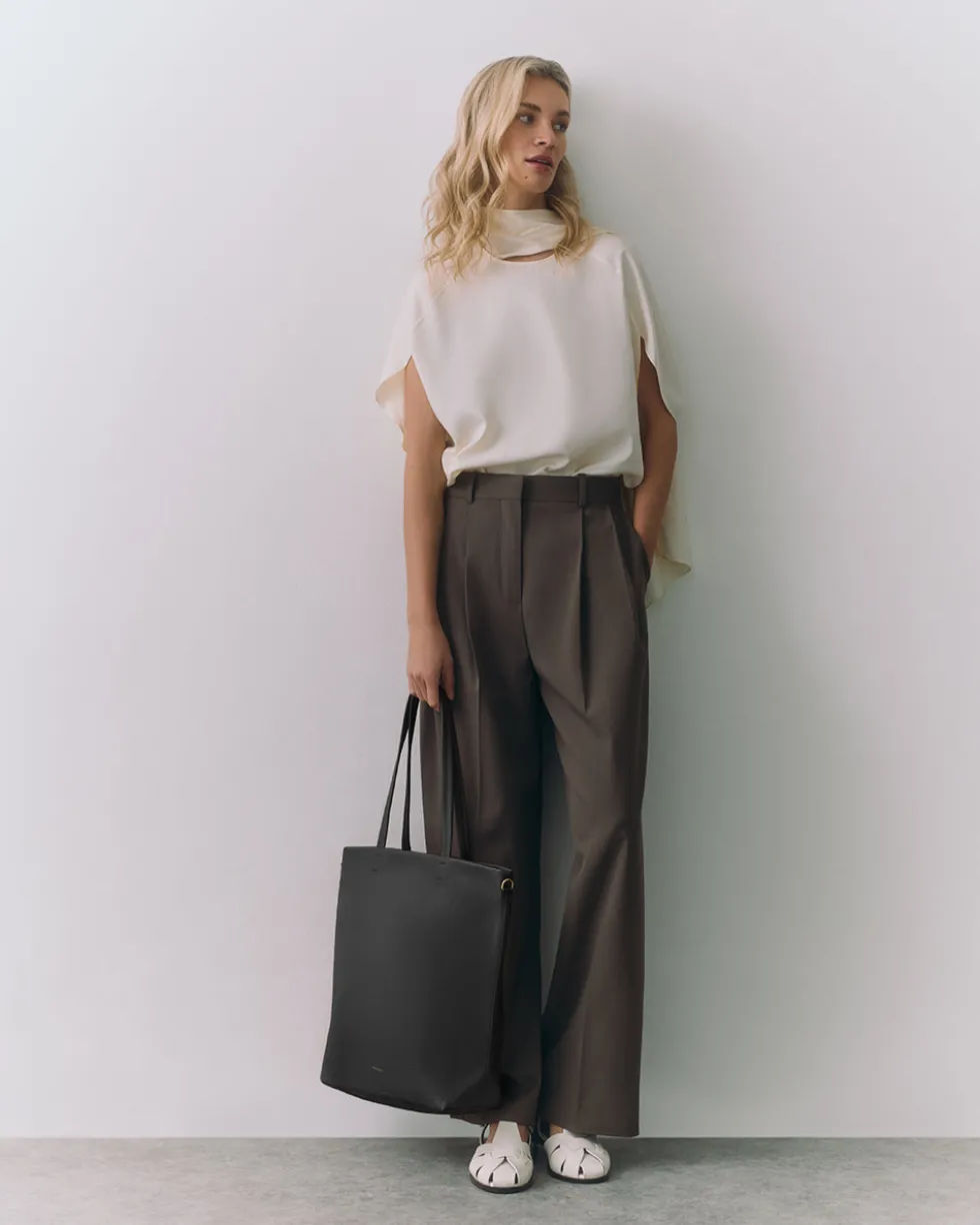 Tall Easy Zipper Tote
