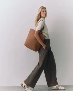 Tall Easy Zipper Tote