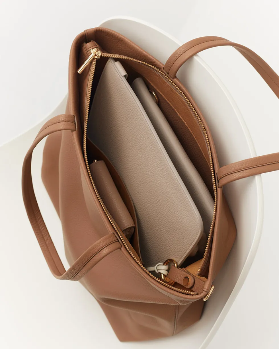 Tall Easy Zipper Tote