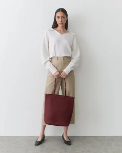 Tall Easy Zipper Tote