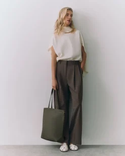 Tall Easy Zipper Tote