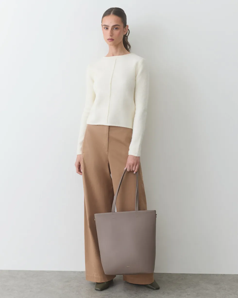 Tall Easy Zipper Tote