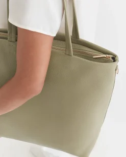 Tall Easy Zipper Tote