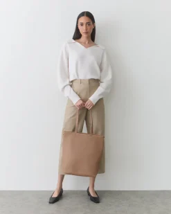 Tall Easy Zipper Tote