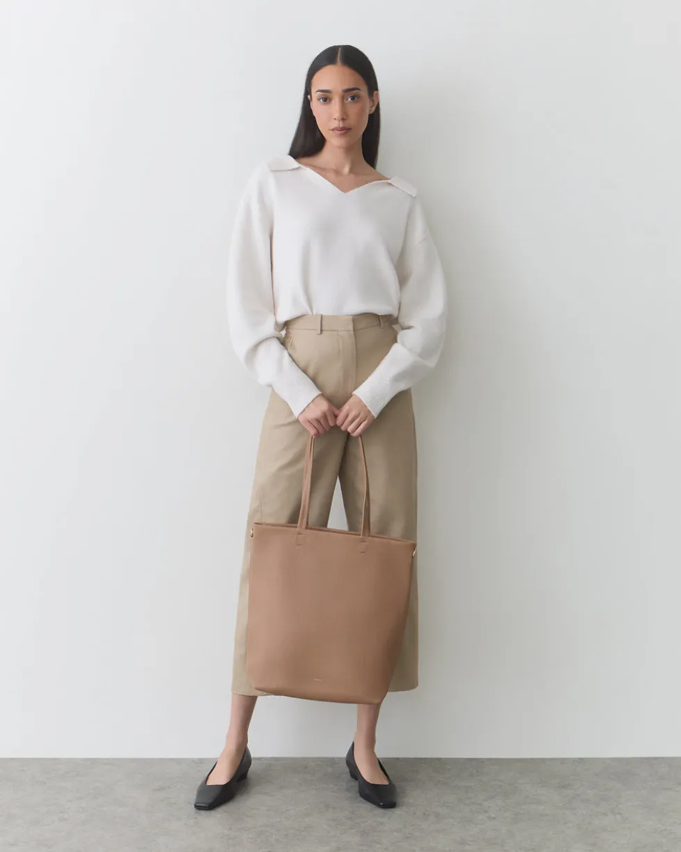 Tall Easy Zipper Tote