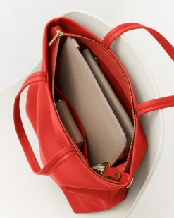 Tall Easy Zipper Tote
