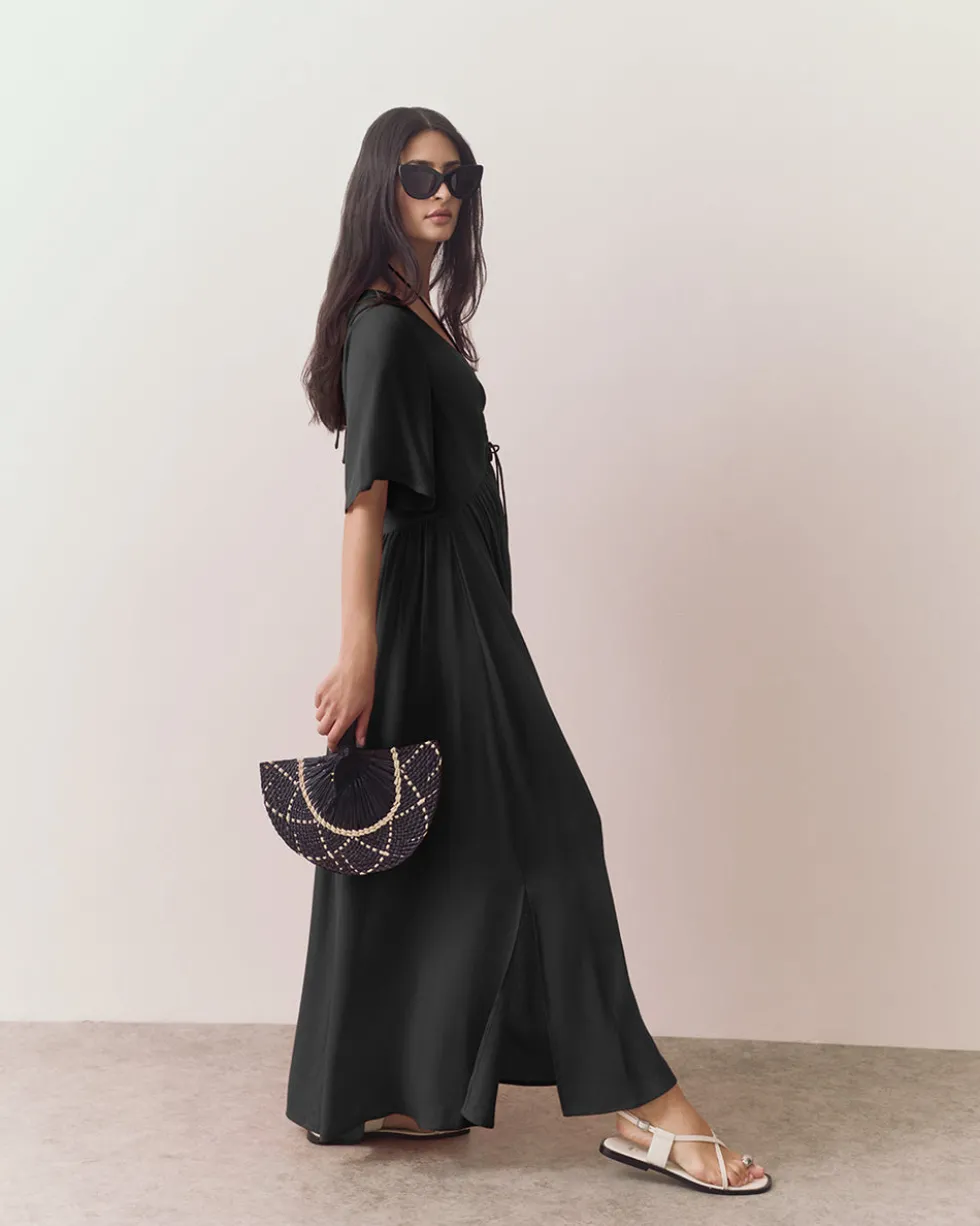Tencel Tie Front Cover Up