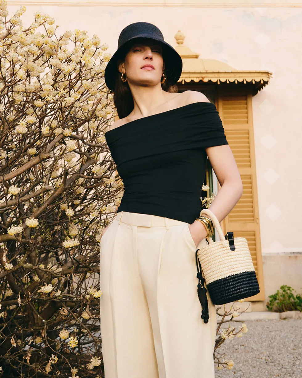 Toquilla Mini Bucket Bag