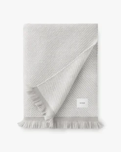 Two-Tone Alpaca Blanket