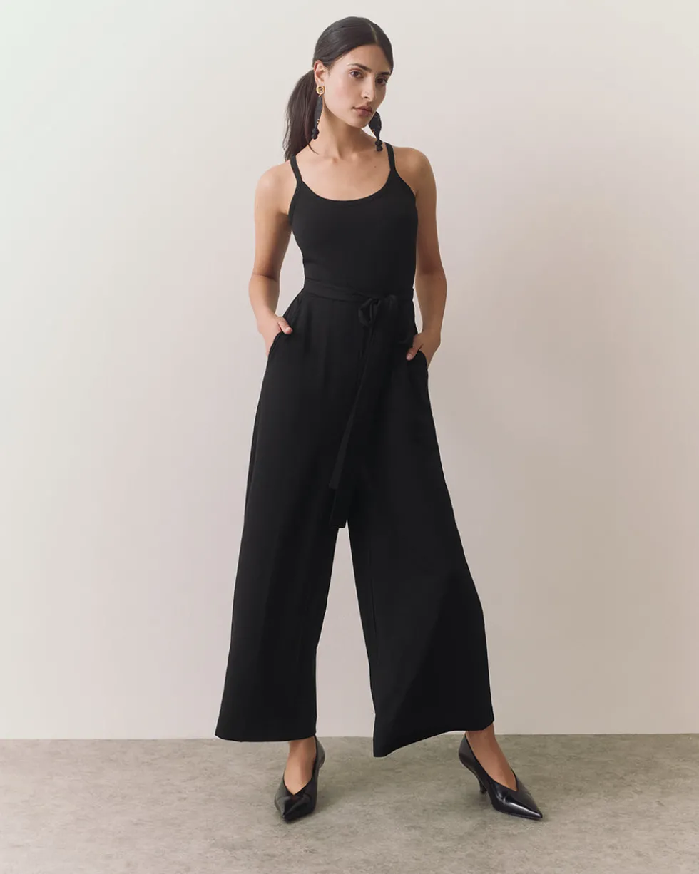 V-Back Jumpsuit