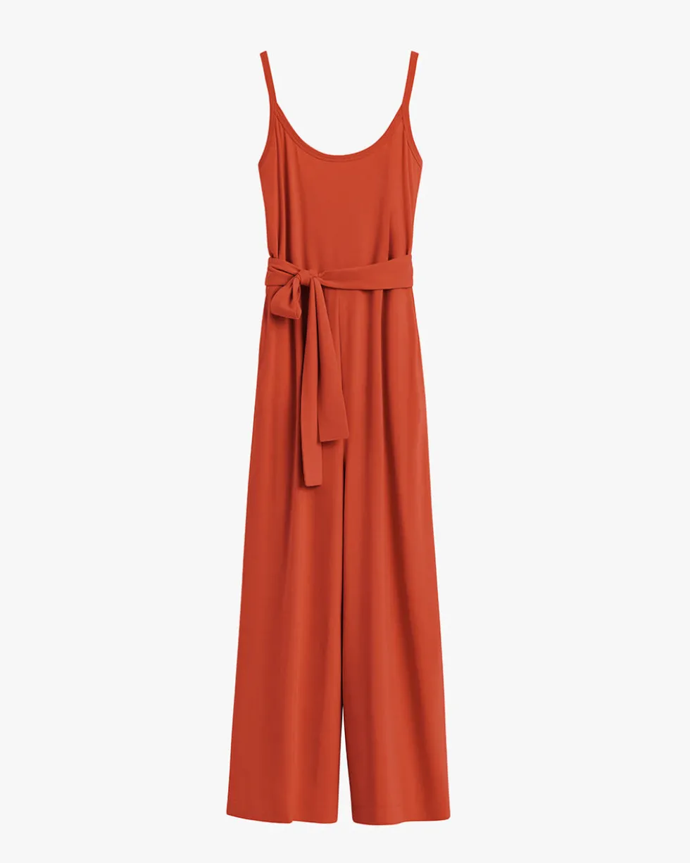 V-Back Jumpsuit