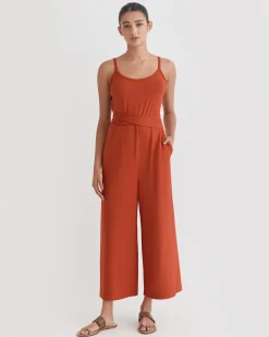 V-Back Jumpsuit