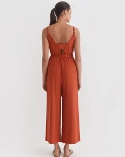 V-Back Jumpsuit