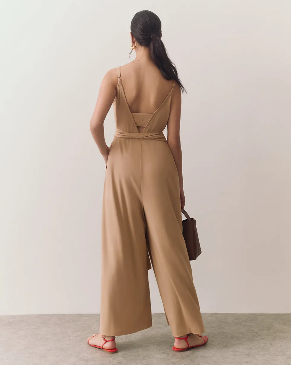 V-Back Jumpsuit