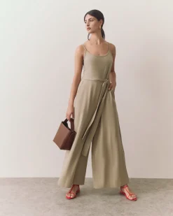 V-Back Jumpsuit
