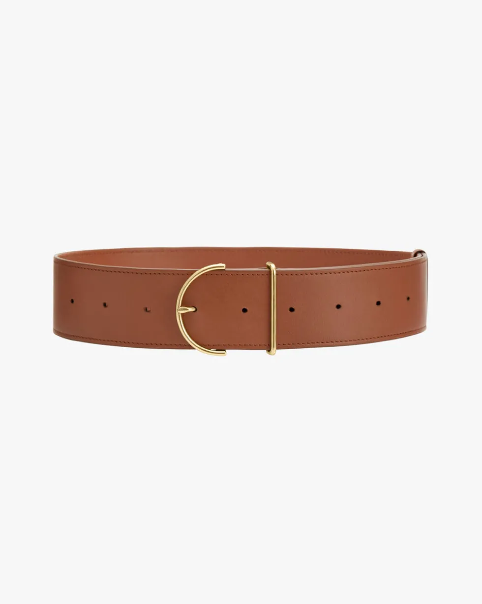 Wide Leather Belt