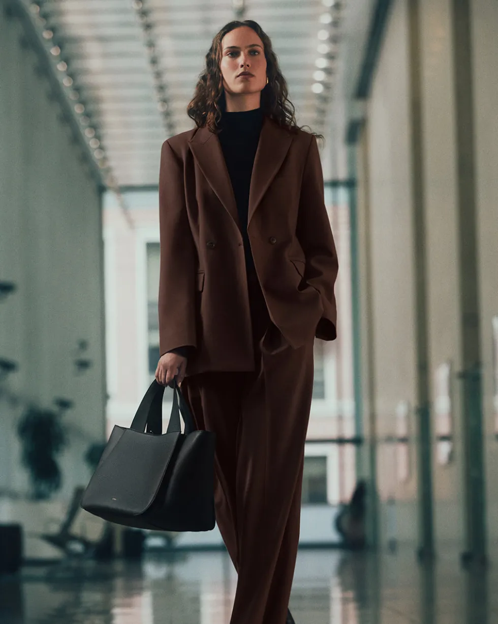 Wool Cinched Blazer