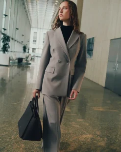Wool Cinched Blazer