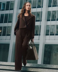 Wool Cropped Blazer