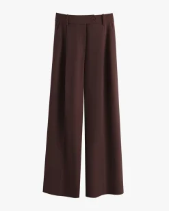 Wool Wide Leg Pant